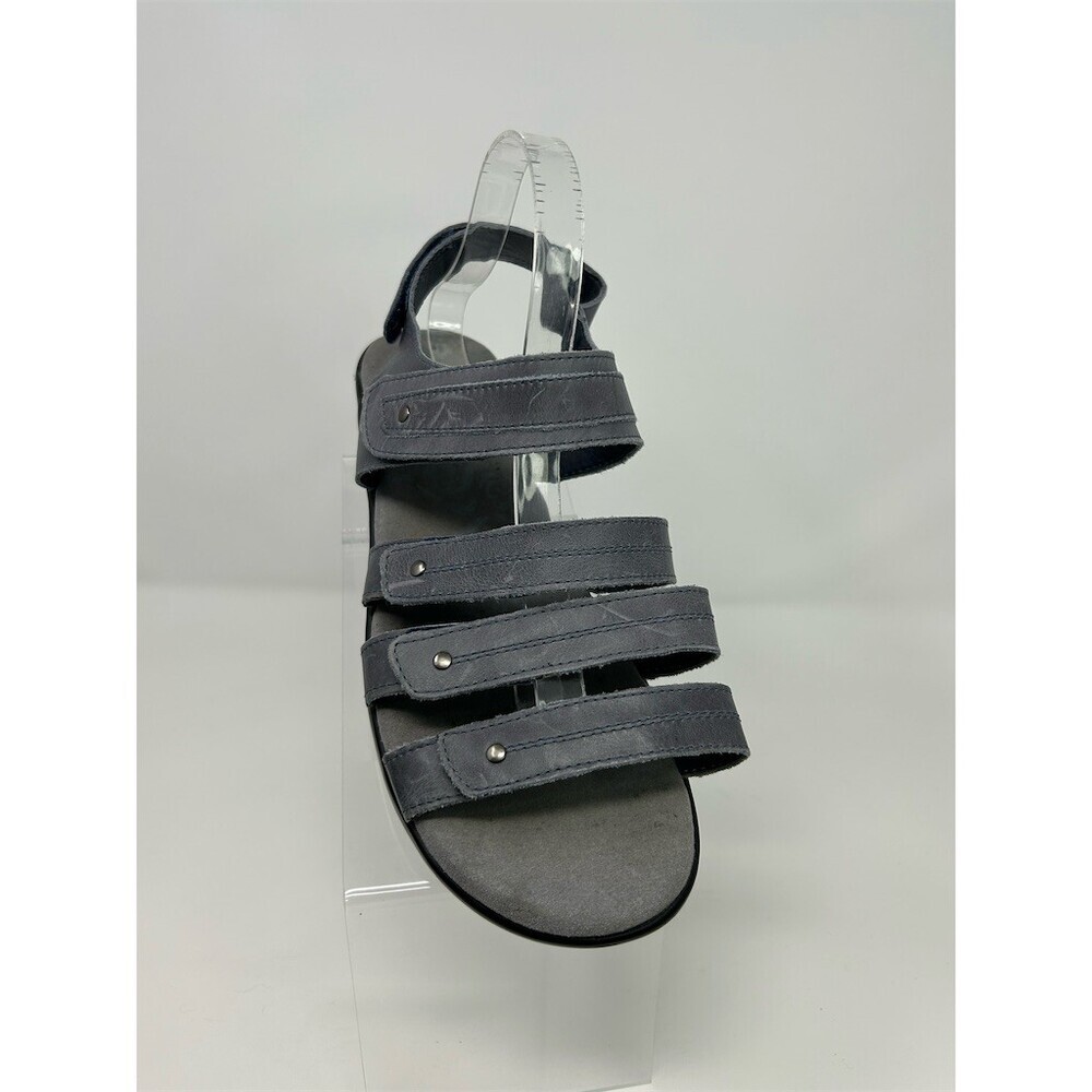 Propét Aurora Strappy Slingback Comfort Sandals Gray Blue Size 10.5 XX(4E) - Picture 3 of 13